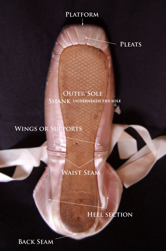 shank ballet shoe
